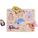 Inlay puzzle sea creatures