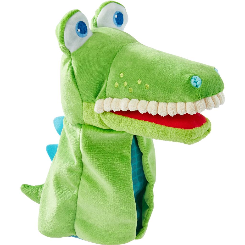 Hand puppet wolverine crocodile