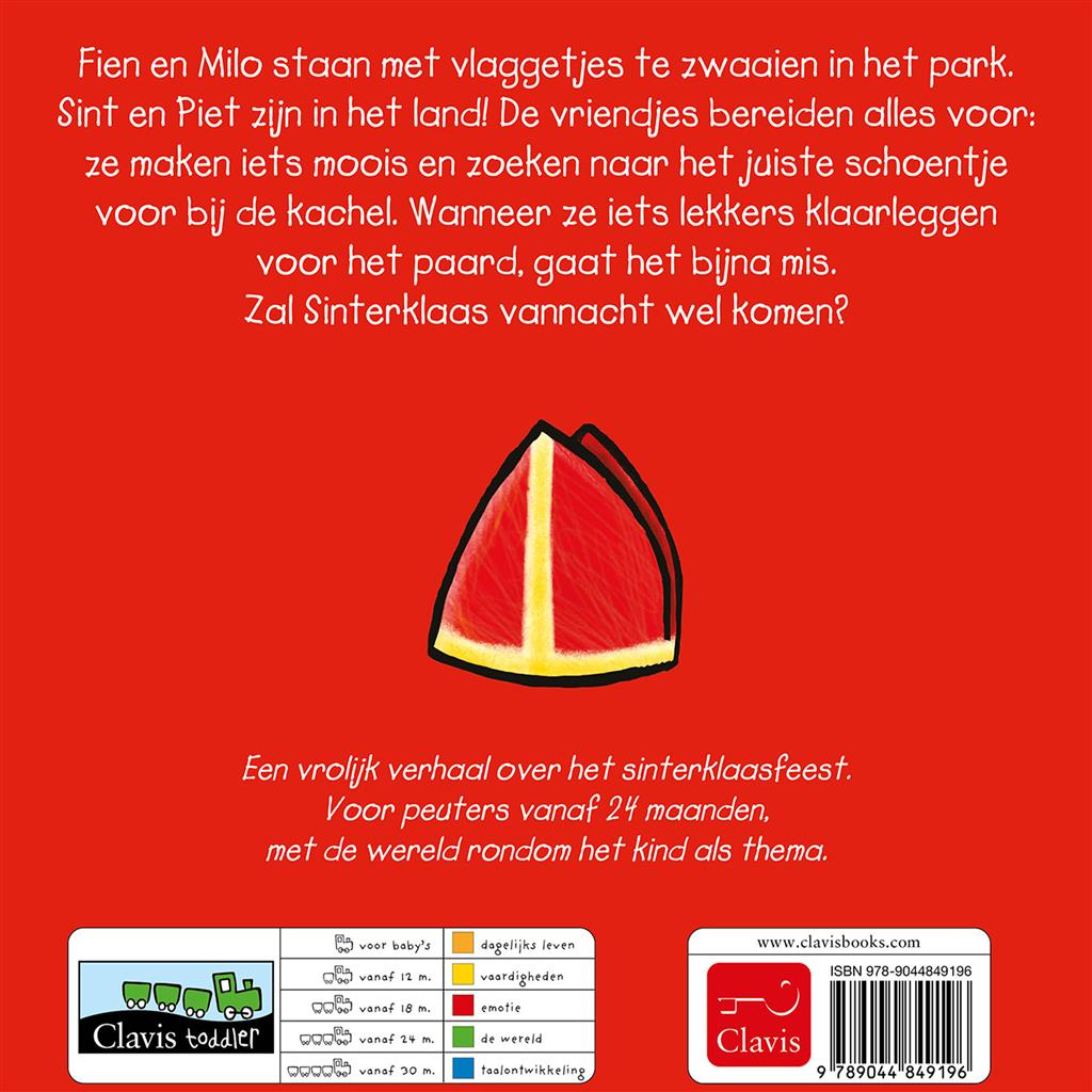 Sinterklaas met fien en milo