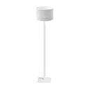 Lampshade for floor lamp Bristol crystal gray