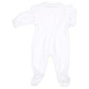 Crawler suit velour ruffles Poetree kids