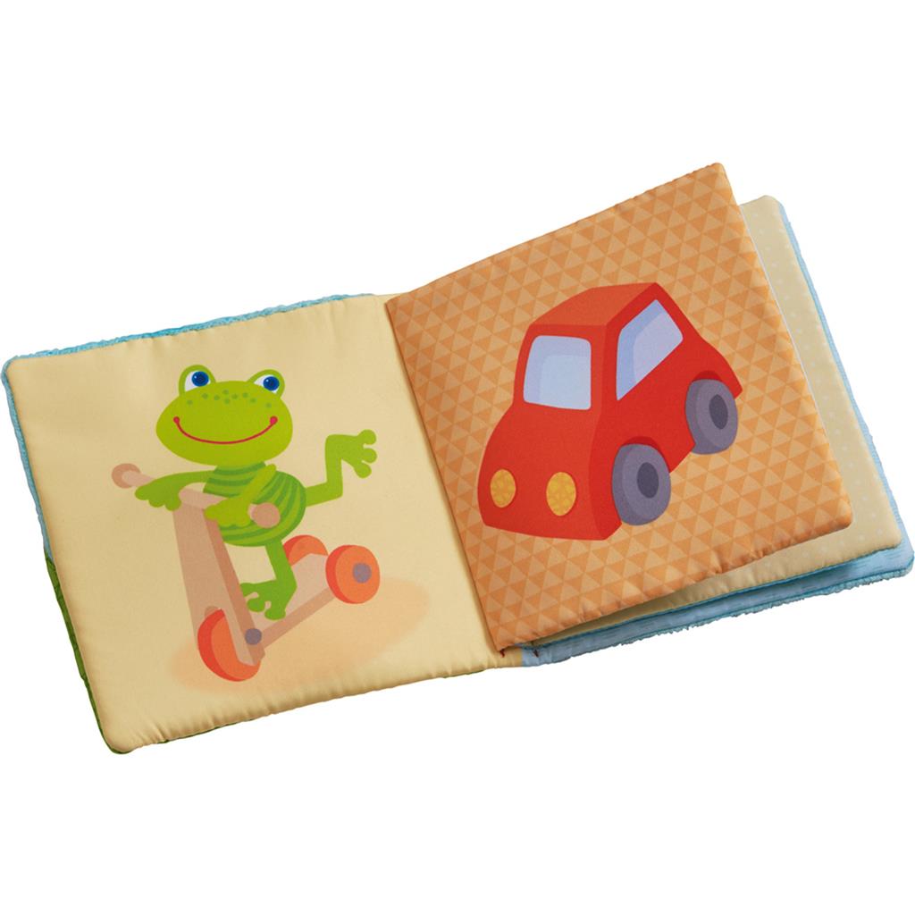 Fabric book magic frog