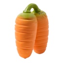 Teething ring carrot