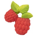 Teething ring raspberry