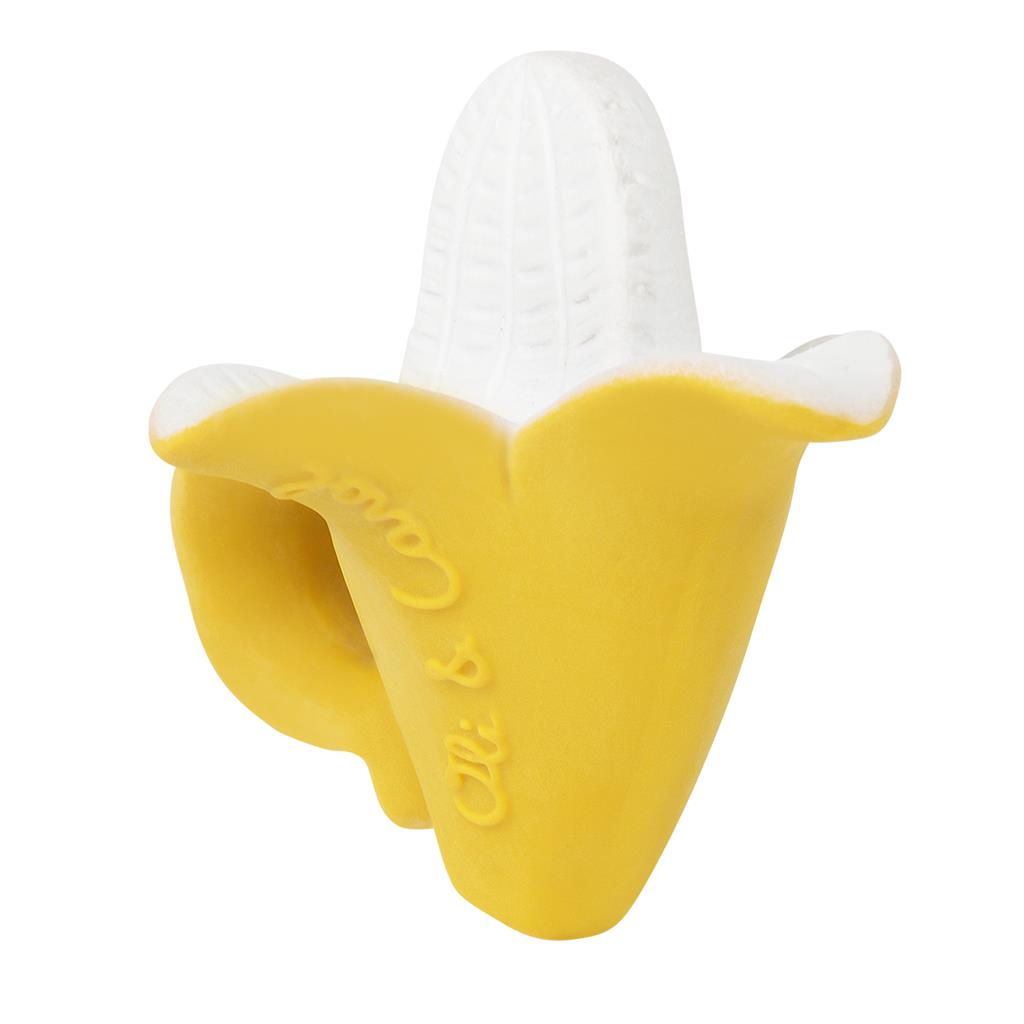 Banana teething ring