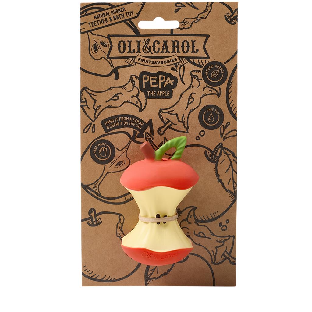 Teething ring apple