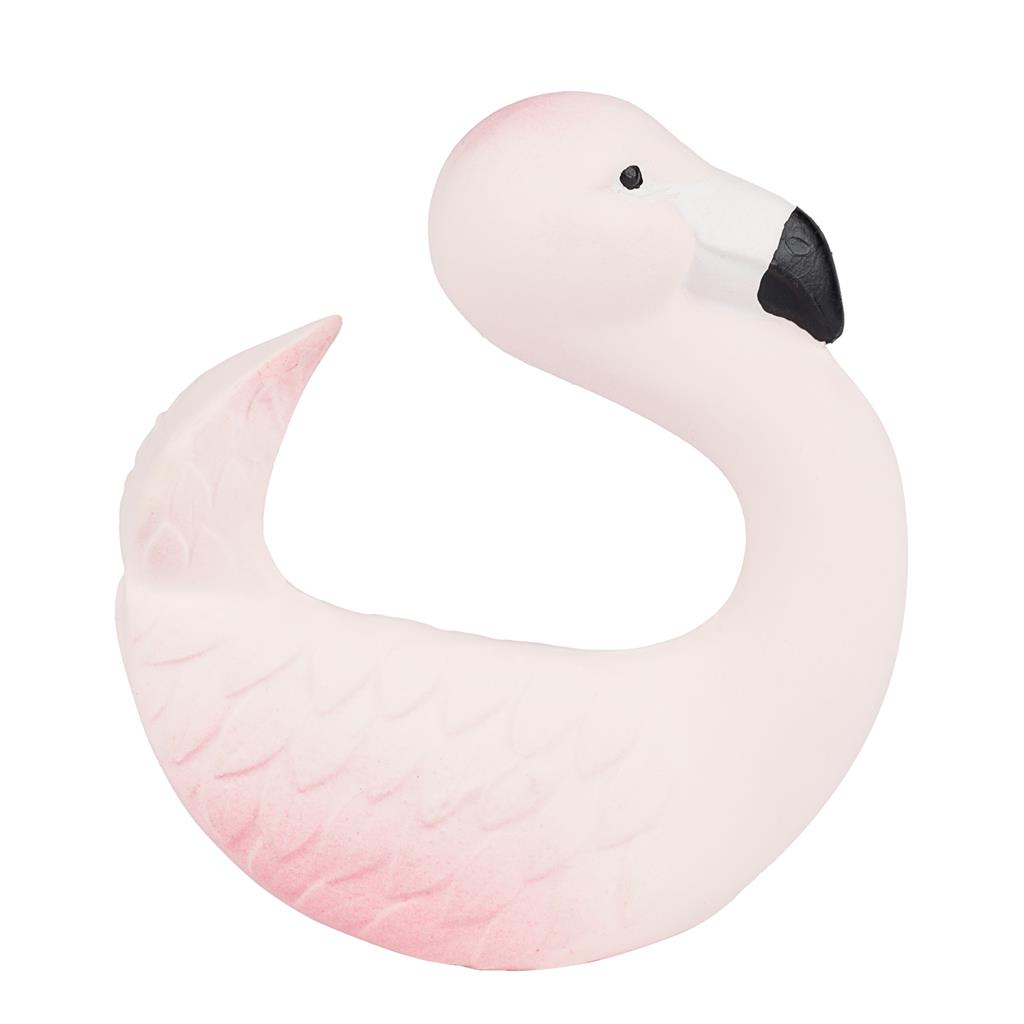 Teething ring flamingo