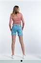 Jeansbroek short Long