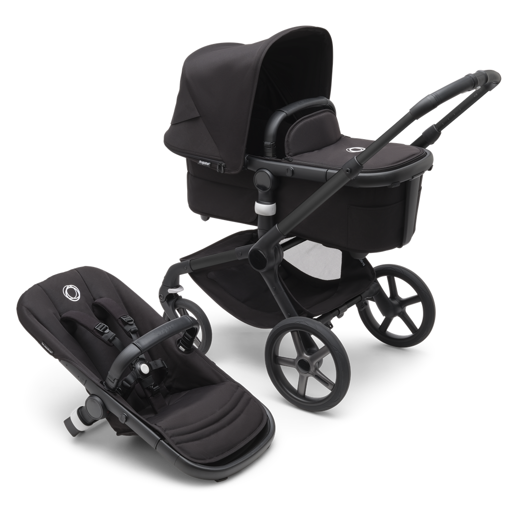 Kinderwagen Fox5(excl. kap)black/black