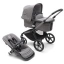 Kinderwagen Fox5(excl.kap)graphite/greymel.