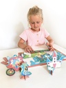 Play puzzle 32 pieces princess