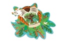 Puzzle 59 pièces contour tigre