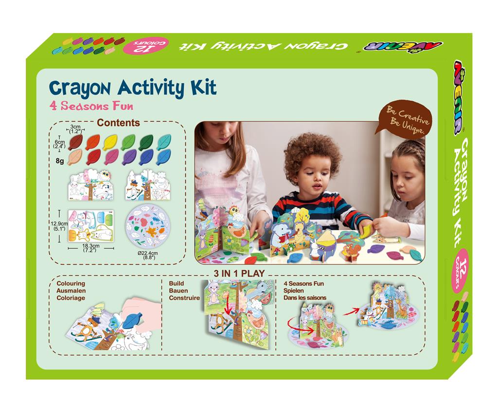 Chalk activity kit the 4 seasons