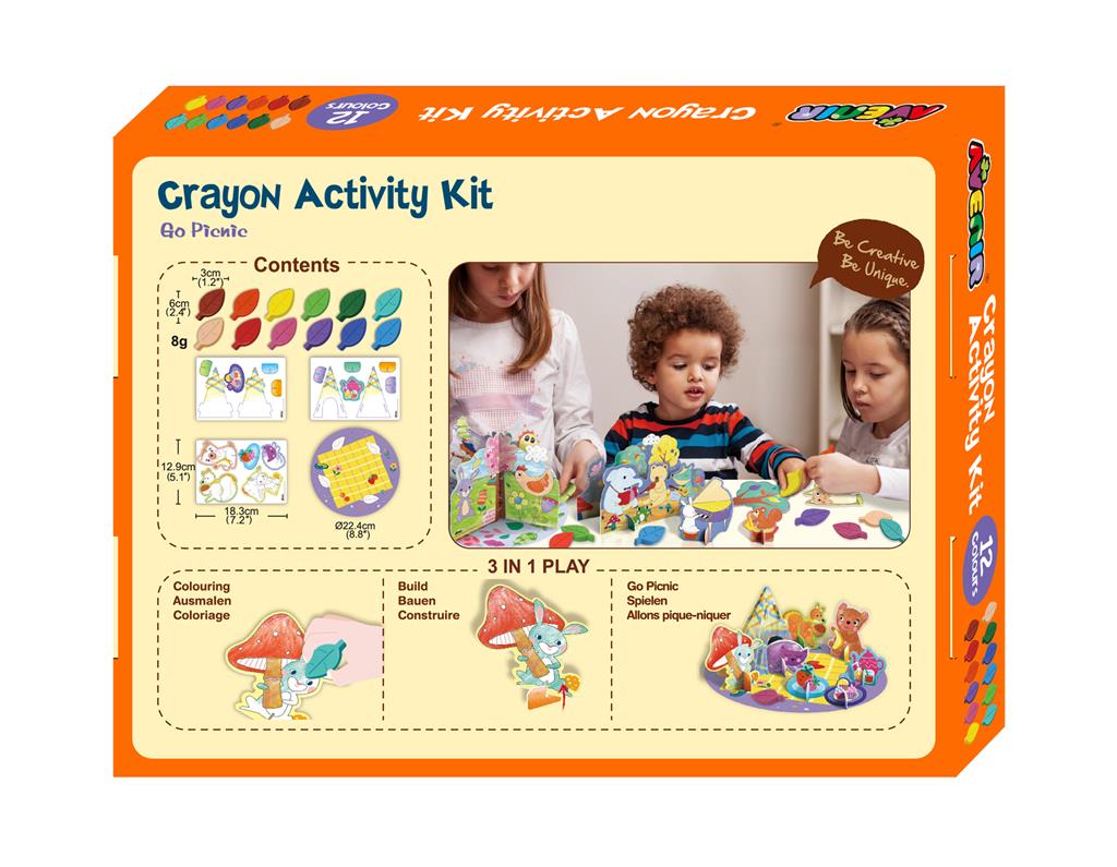 Chalk activity kit picnic