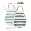 Bib (2pcs) Stripes