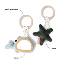 Jouet suspendu (2pcs) baleine Wally