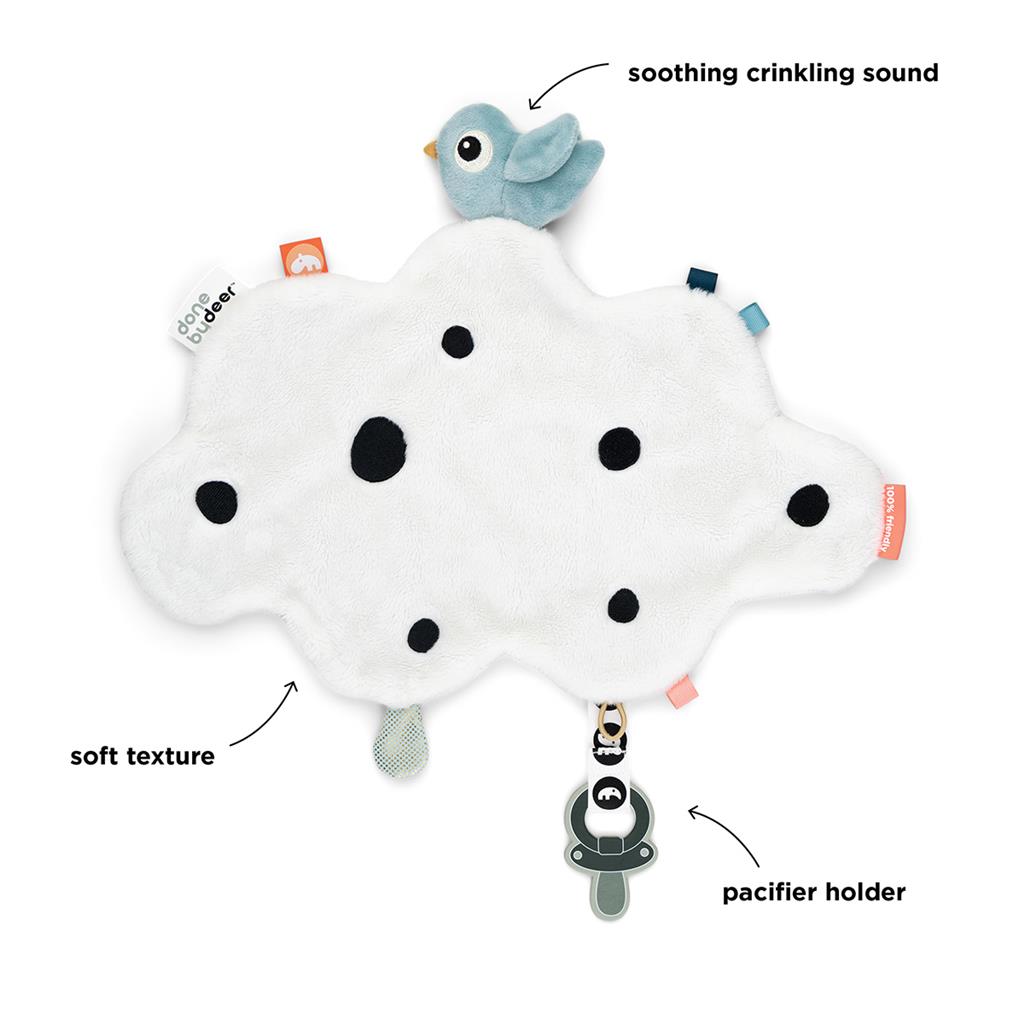 Pacifier cloth Happy clouds