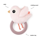 Rattle sensory with teething ring Birdee Done by