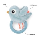 Rattle sensory with teething ring Birdee Done by