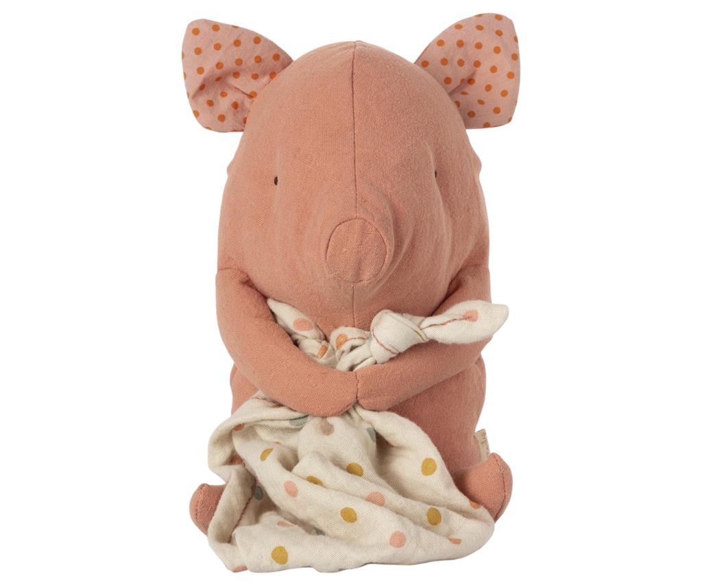 Cochon musical en peluche