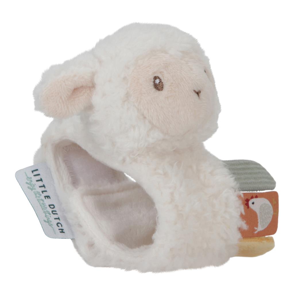 Hochet de poignet mouton Little Farm