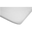 Fitted cotton sheet for travel bed