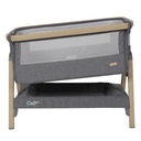 Co-sleeper cozee (oak-charcoal)