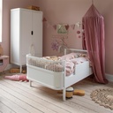 Drop-down protector junior bed