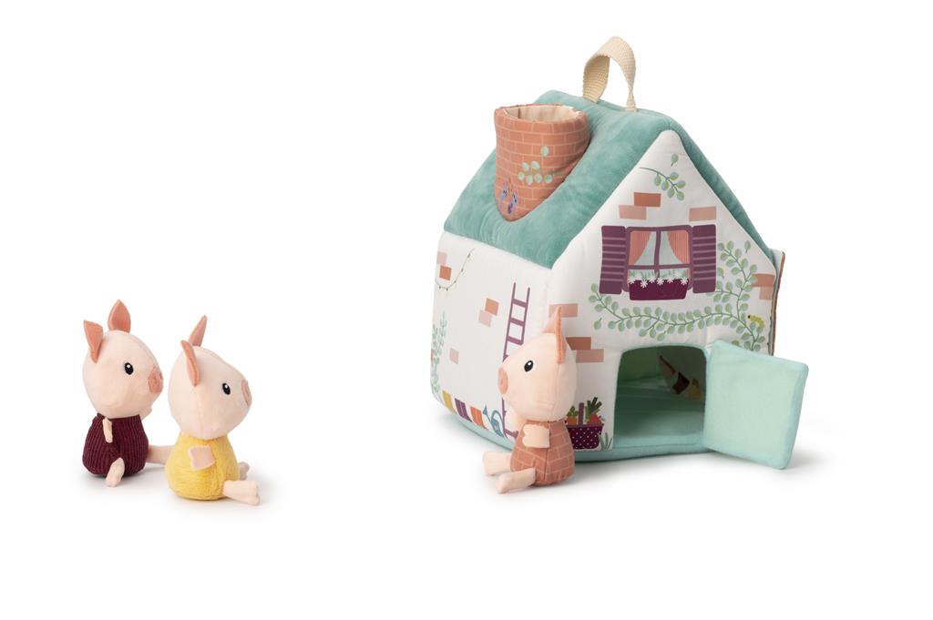 Cottages of the wolf and the 3 little pigs