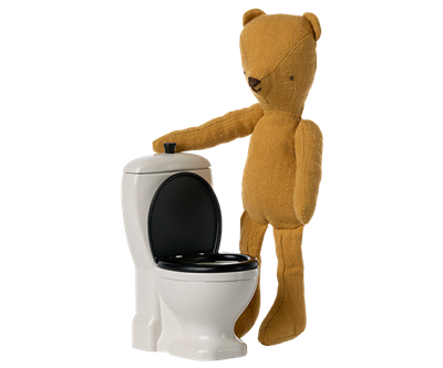 *Miniatuur toilet