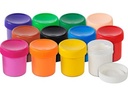 Paint jars 12 pieces