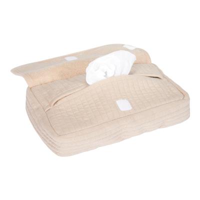 Housse de lingette pour bébé Pure Beige