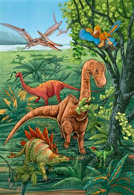 Puzzles : dinosaures