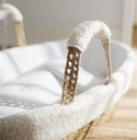 Wicker travel cradle