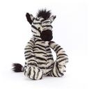 Knuffel verlegen zebra (medium)