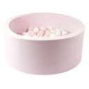 Ball bath 90x40cm (200pcs) sv light pink