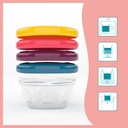 Storage jars babybols 120ml (4pcs)