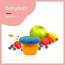 Storage jars babybols 180ml (6pcs)