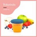 Bocaux de conservation Babybols 250ml (6pcs)