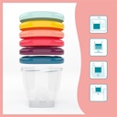 Storage jars babybols 250ml (6pcs)