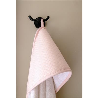 Serviette de bain + pochette en flanelle pour enfants