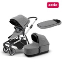 Kinderwagen sleek (incl. reiswieg)