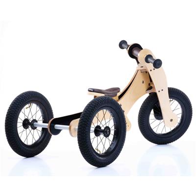 Balance bike 2-in-1 (wood)