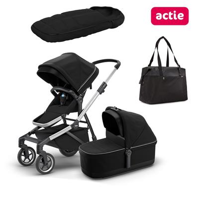 Kinderwagen sleek (incl. reiswieg)