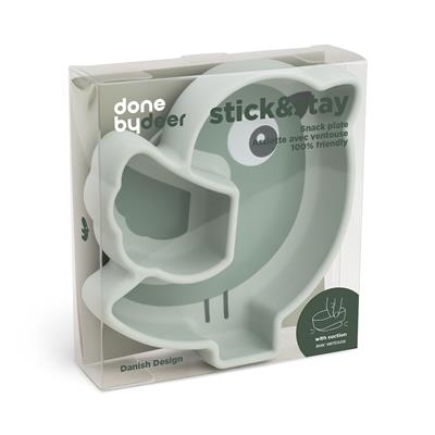 Plaque (silicone) stick & stay Birdie