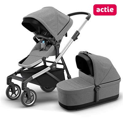 Kinderwagen sleek (incl. reiswieg)