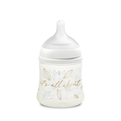 Suction bottle 150ml (silic., slow flow) gold