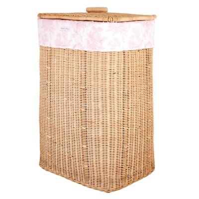 Wicker linen basket