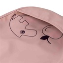 Bib (2 pieces, velcro) deer friends