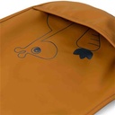 Bib (2 pieces, velcro) deer friends